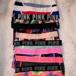 VS PINK Boyshort and Hiphugger bundle